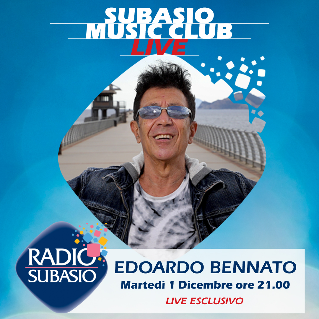 Radio Subasio | Edoardo Bennato live a Subasio Music Club. Spazio alla musica e all’ironia