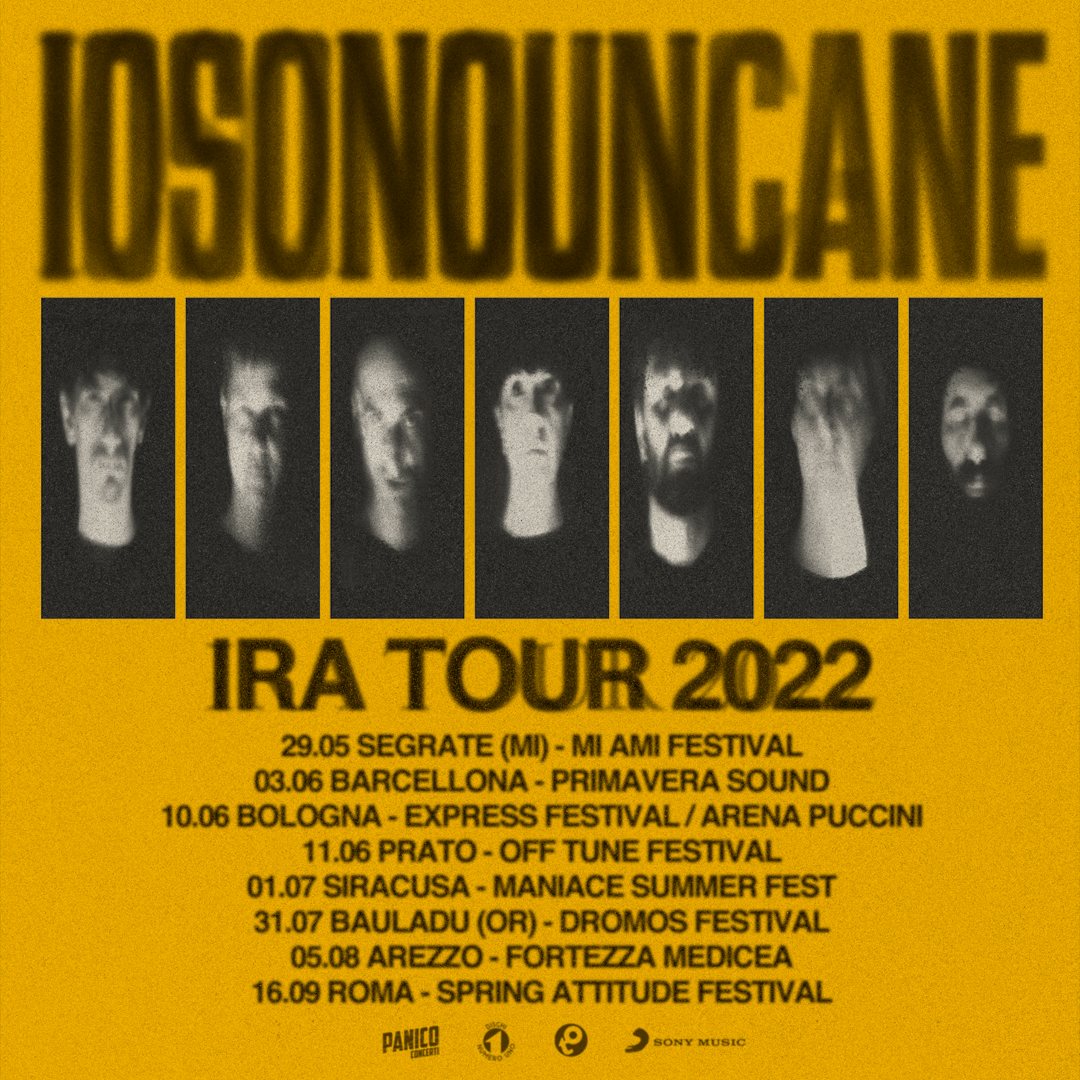 IOSONOUNCANE ANNUNCIA IL TOUR ESTIVO 2022